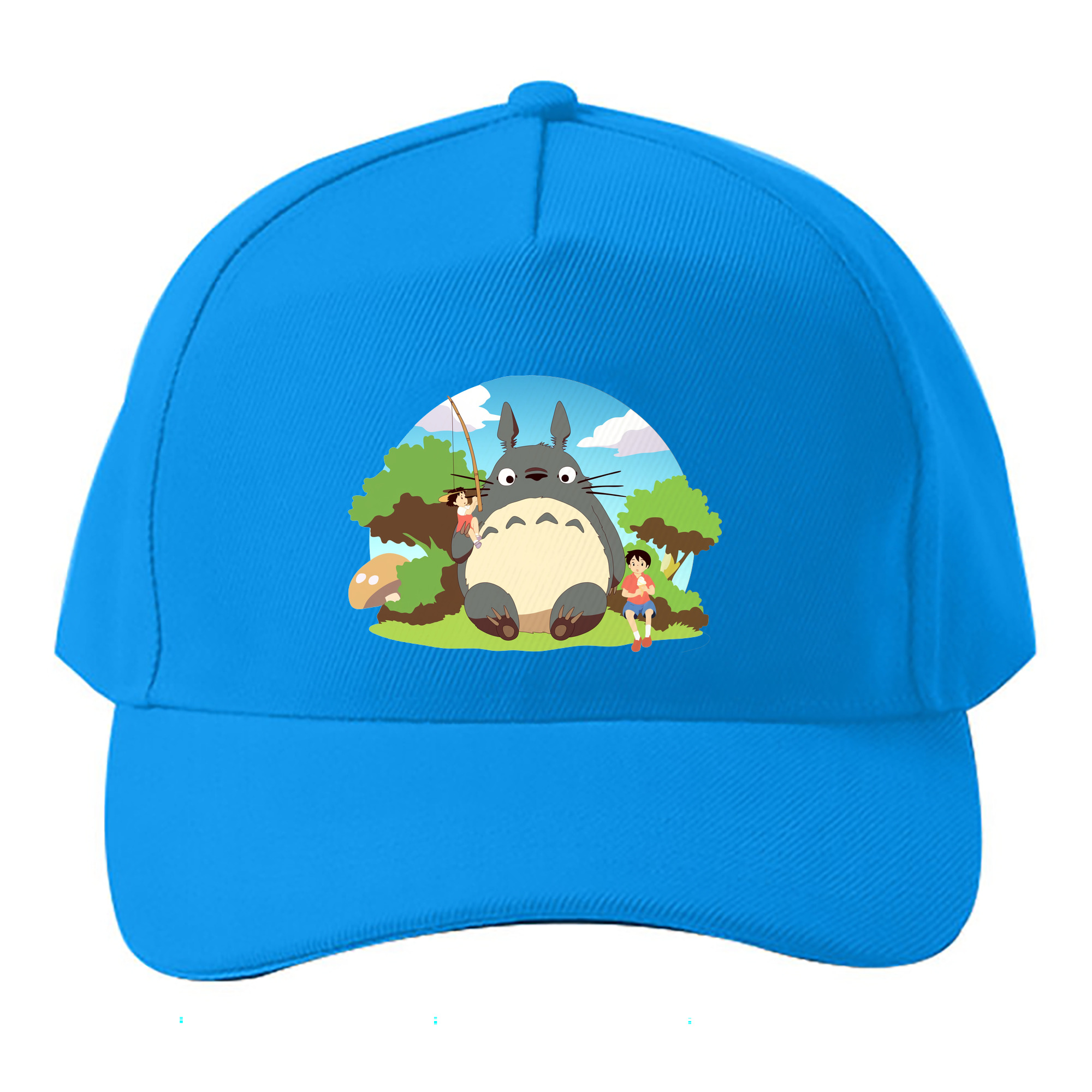 （画像用） となりのトトロ 草壁メイ 草壁サツキ My Neighbor Totoro Satsuki Kusakabe Mei Kusakabe ベースボールキャップ 綿100％ 男女兼用 帽子 スポーツ